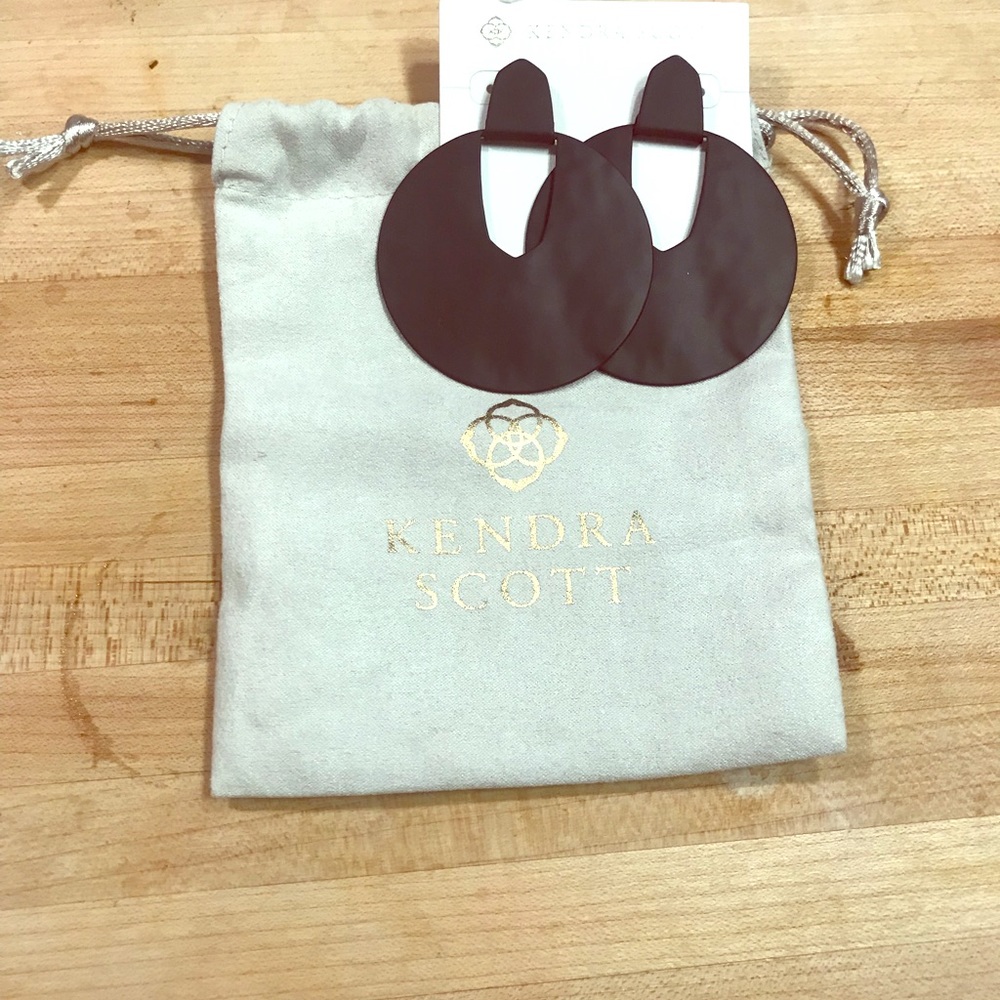 NWT and duster bag, Diane Kendra Scott Earrings